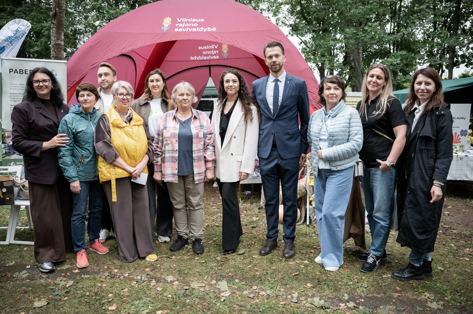 Vilniaus rajono socialinių paslaugų įstaigos dalyvavo derliaus šventėje
