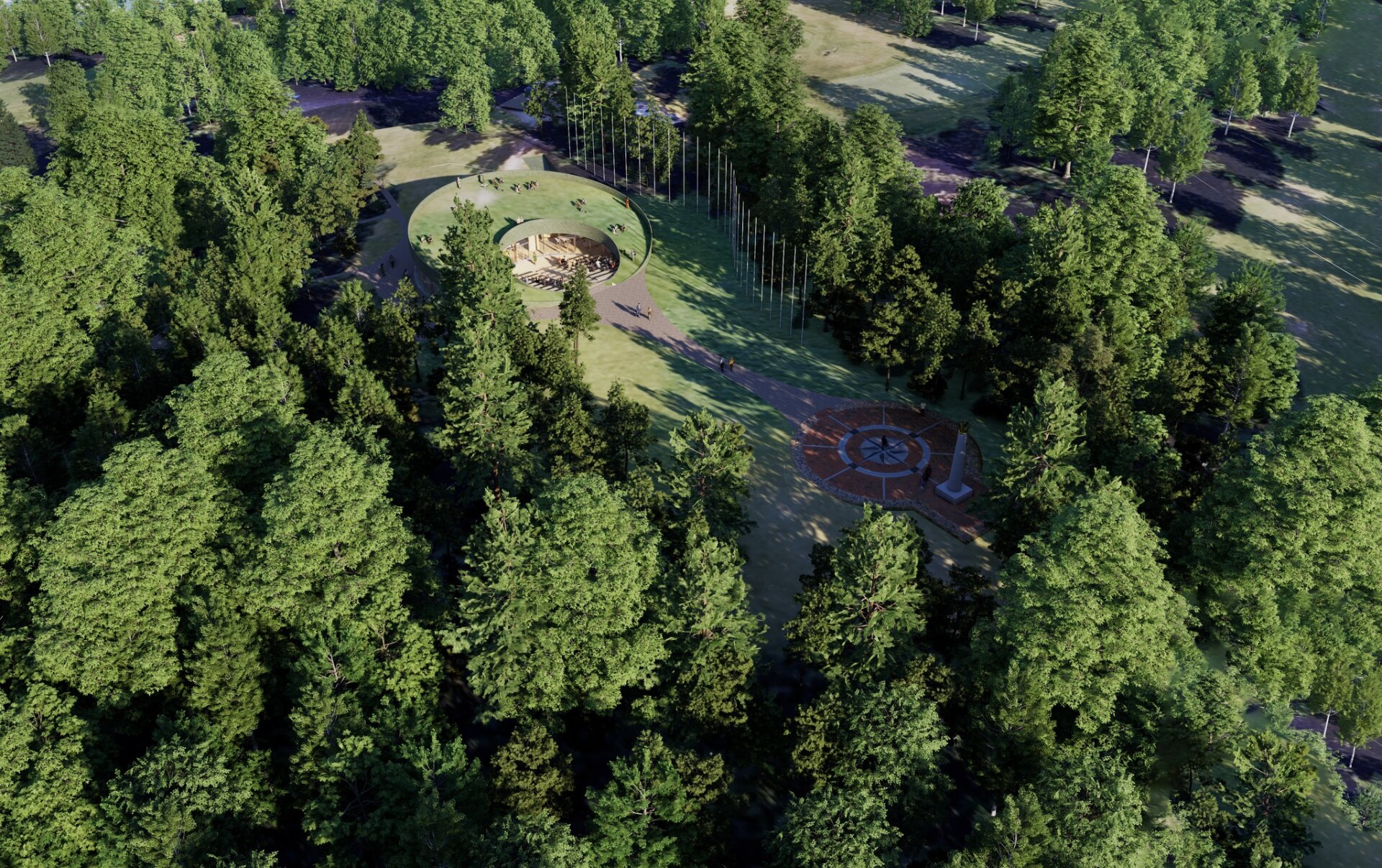Europos geografinio centro projektas (MB „IMM Architektai“, „Terra“)
