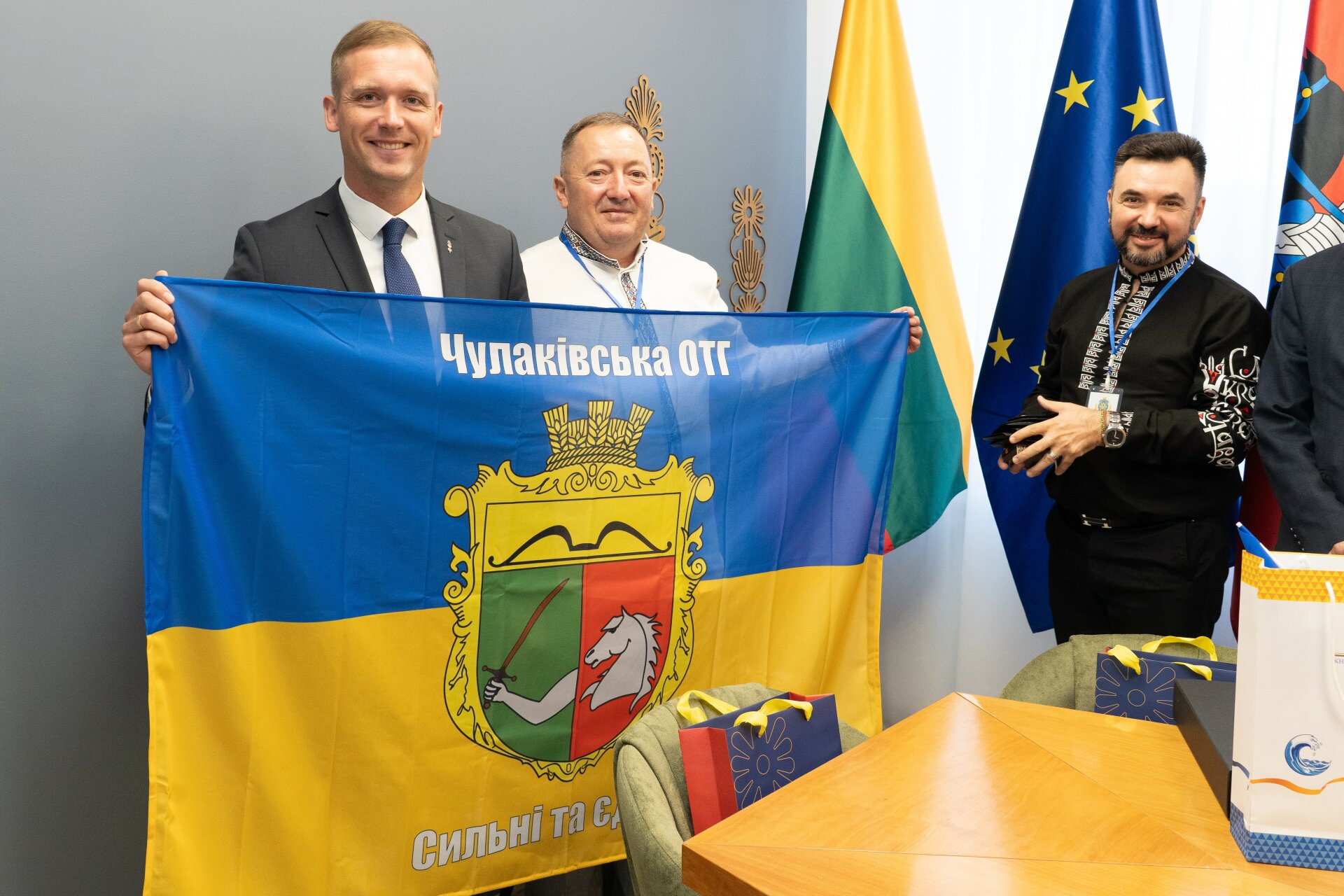 Delegacja z obwodu chersońskiego (Ukraina) odwiedziła Samorząd