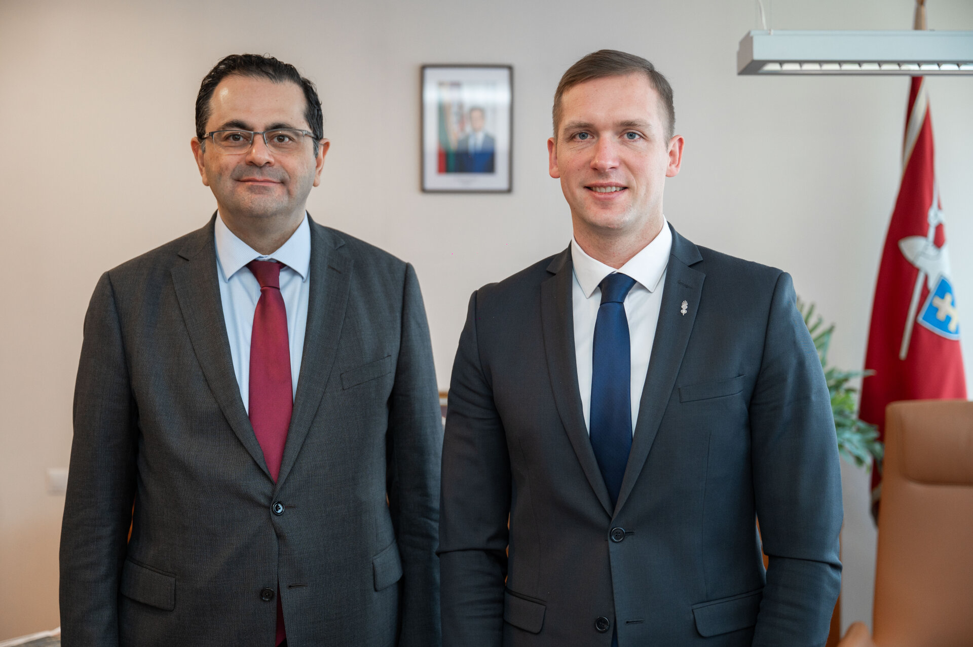 Spotkanie z ambasadorem Turcji na Litwie